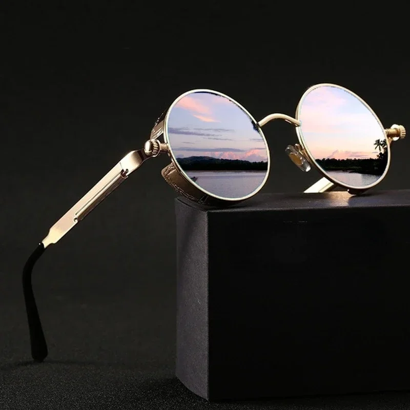 Women Fashion Glasses - نظارات شمسية كلاسيكية على طراز ستيمبانك