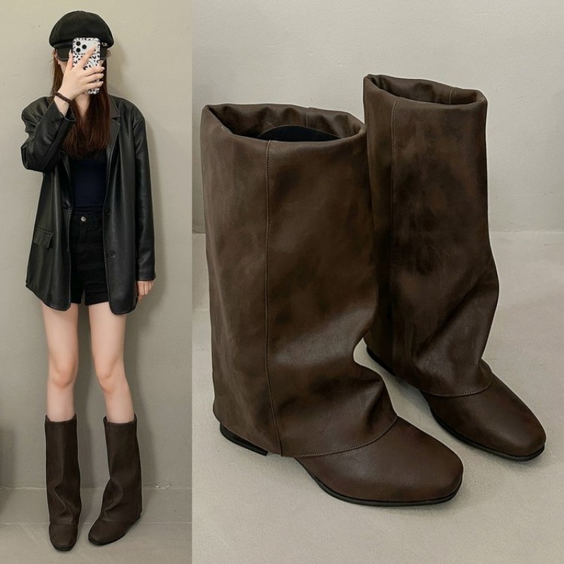 Women'S Fashion Knee High Boots - أحذية نسائية عصرية جديدة لعام 2026
