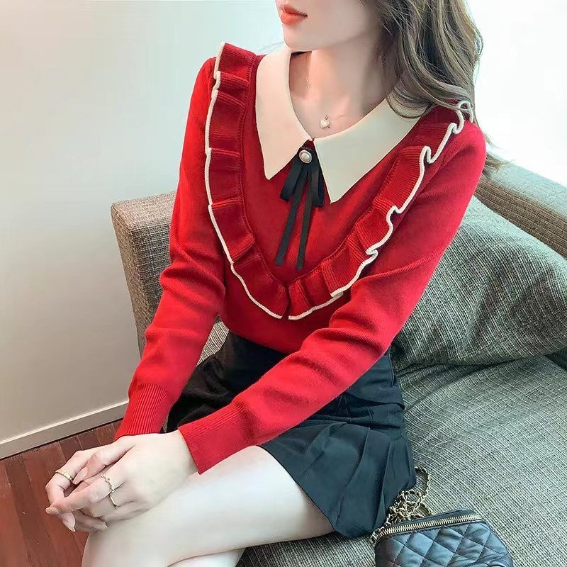 سترة نسائية حمراء متماسكة ملاب - مراجعة Women'S Fashion Trends Fall 2025 وسعره