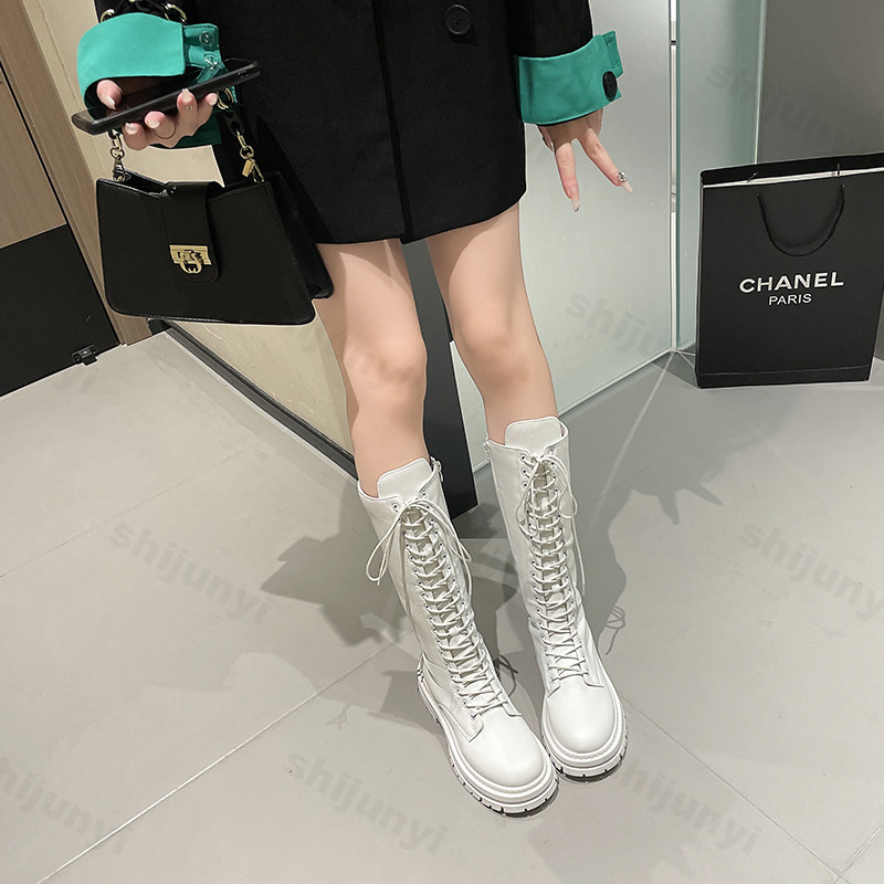أحذية نسائية طويلة حتى الركبة  - مراجعة Women'S Fashion Knee High Boots وسعره