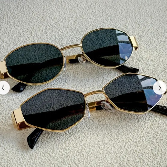 نظارات شمسية معدنية بإطار دائر - مراجعة Women Fashion Glasses وسعره