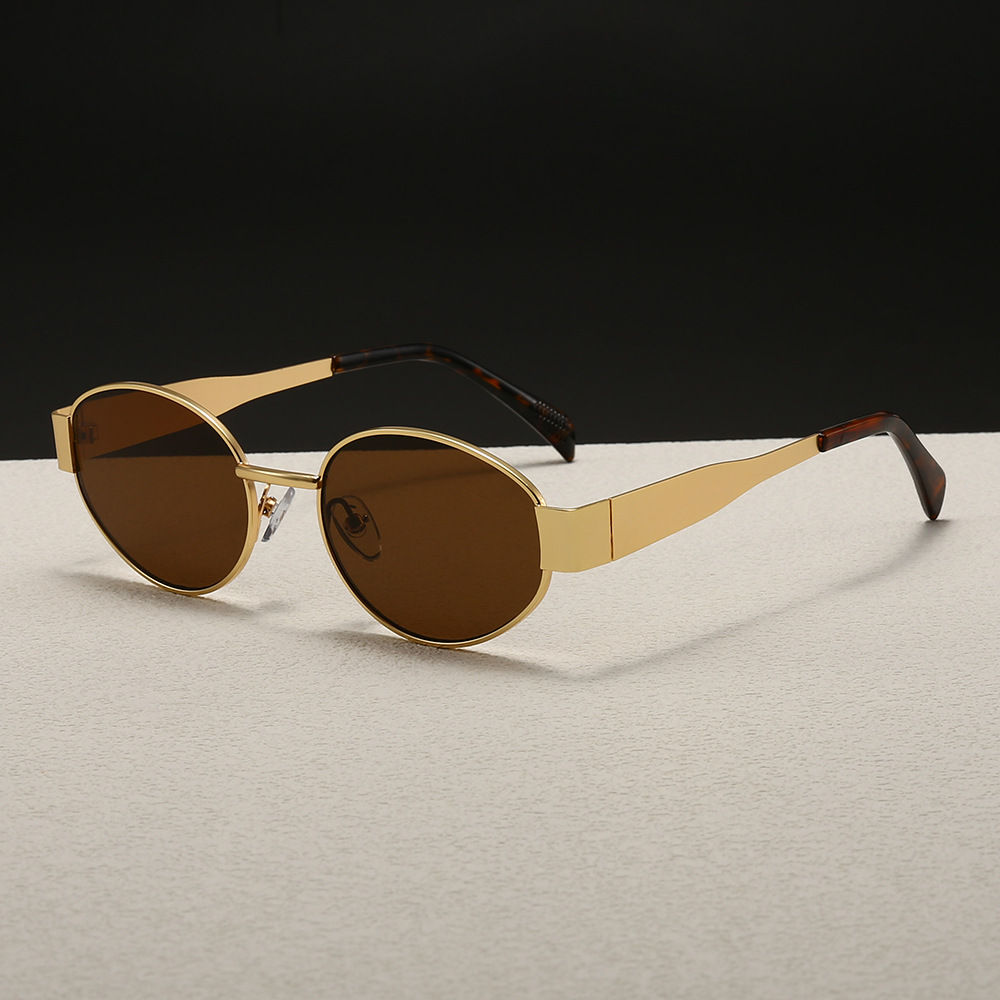 نظارات شمسية معدنية بإطار دائر - مراجعة Women Fashion Glasses وسعره