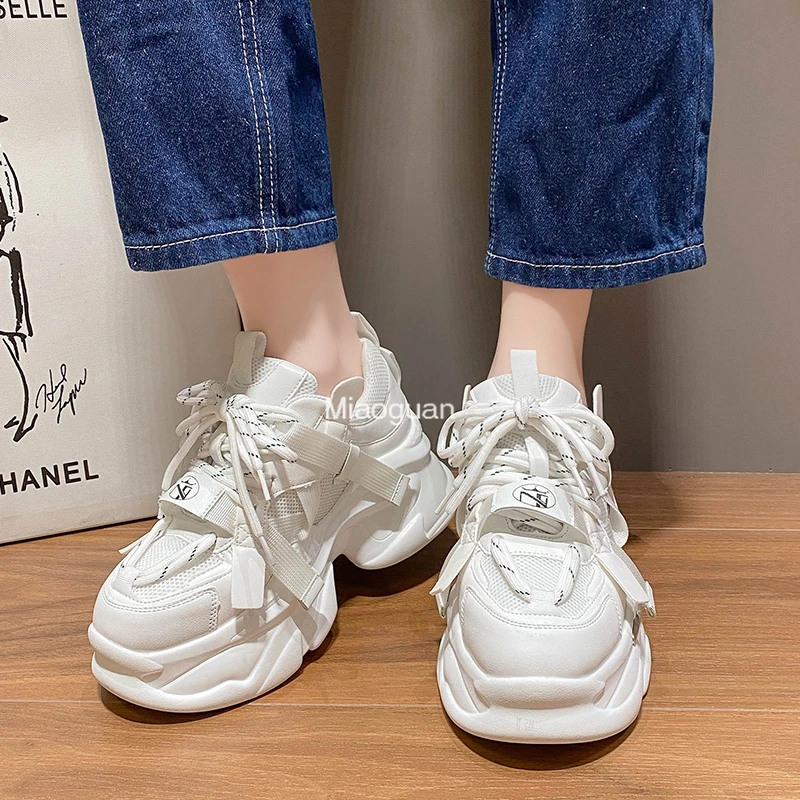 أحذية رياضية غليظة النعل للنسا - مراجعة Women'S Fashion Tennis Shoes وسعره