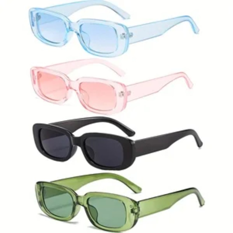 نظارات شمسية مربعة صغيرة جديدة - مراجعة Women Fashion Glasses وسعره