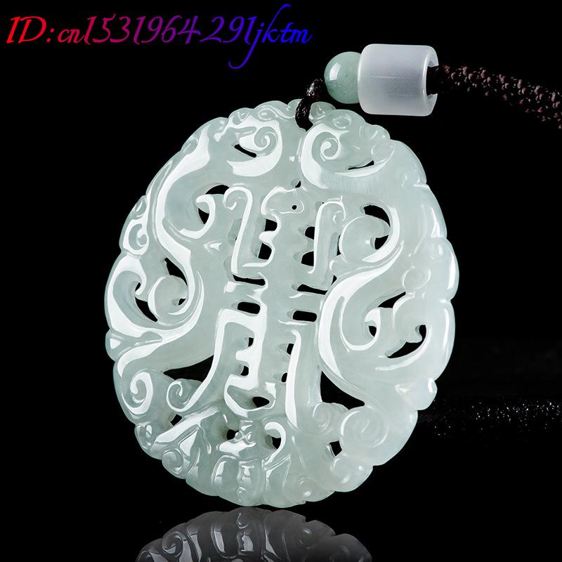 قلادة التنين من اليشم البورمي، - مراجعة Women Fashion Necklace وسعره