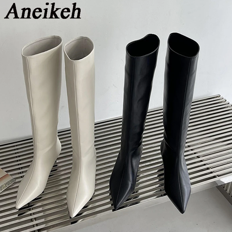 Aneikeh 2026 موضة مثيرة وأشار  - مراجعة Women'S Fashion Knee High Boots وسعره