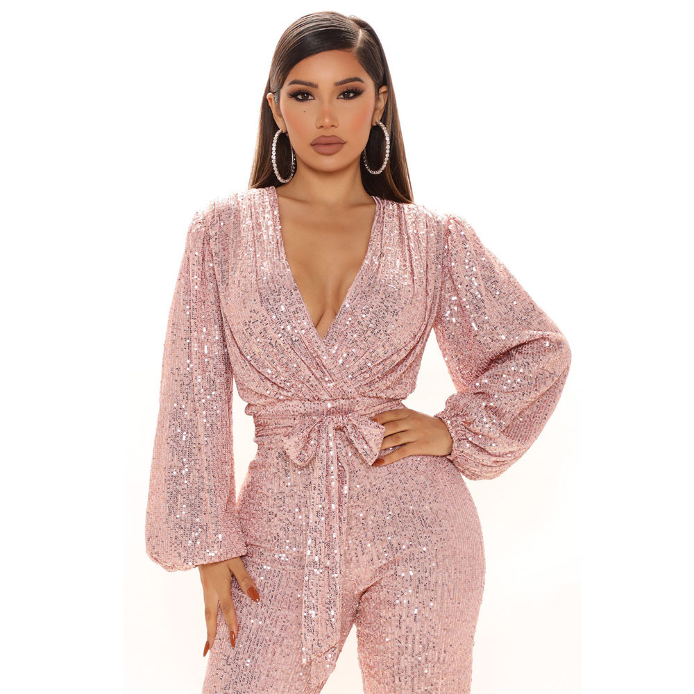 بذلة نسائية مثيرة بياقة على شك - مراجعة Women'S Fashion Overalls وسعره
