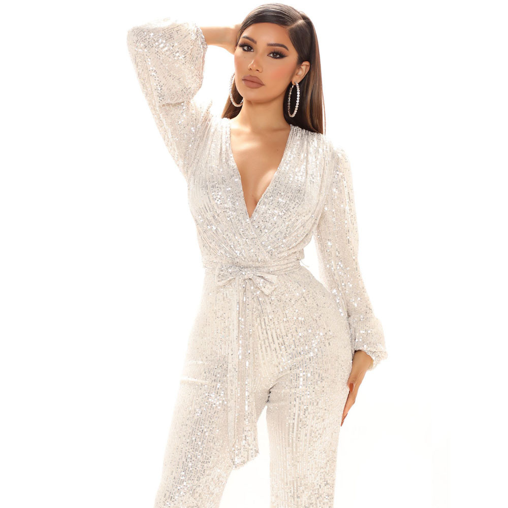 بذلة نسائية مثيرة بياقة على شك - مراجعة Women'S Fashion Overalls وسعره