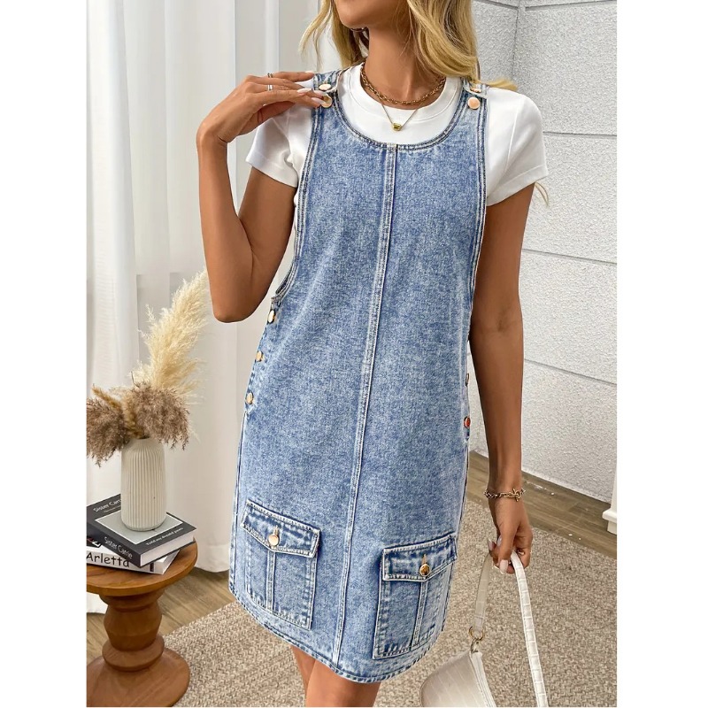 فستان صيفي 2026 نسائي بتصميم Y - مراجعة Women'S Fashion Overalls وسعره