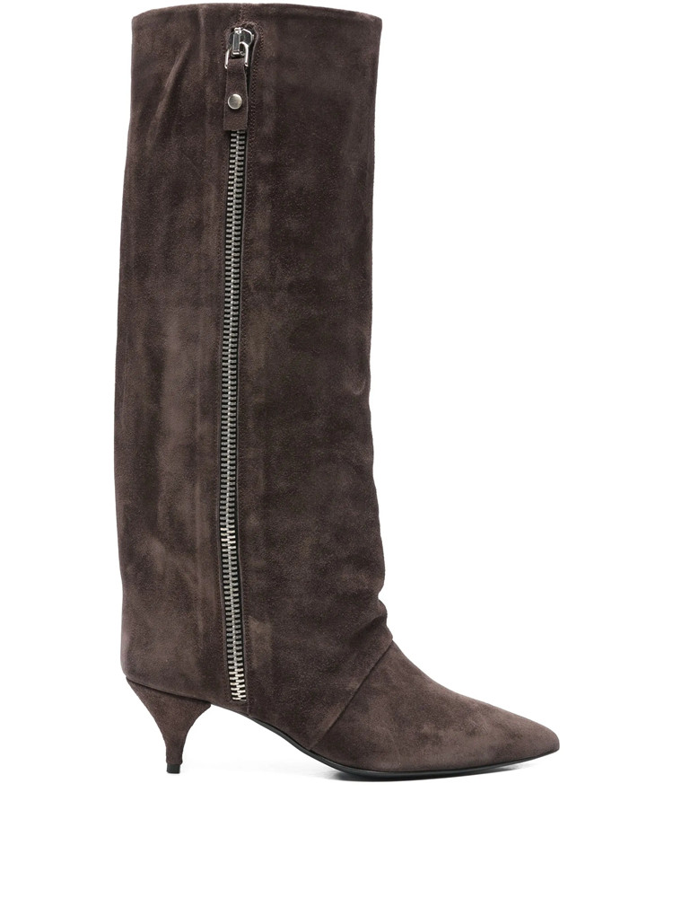 أحذية نسائية جديدة للخريف والش - مراجعة Women'S Fashion Knee High Boots وسعره