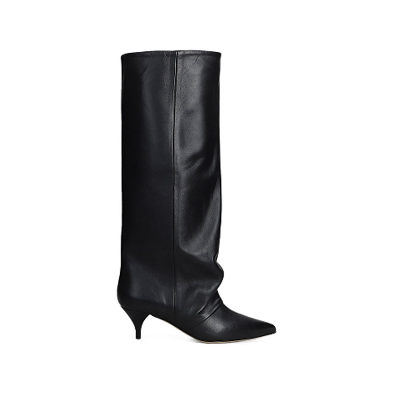 أحذية نسائية جديدة للخريف والش - مراجعة Women'S Fashion Knee High Boots وسعره