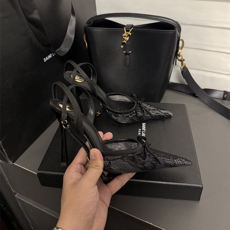 صنادل نسائية بكعب عالٍ موديل 2 - مراجعة Women Fashion Necklace وسعره