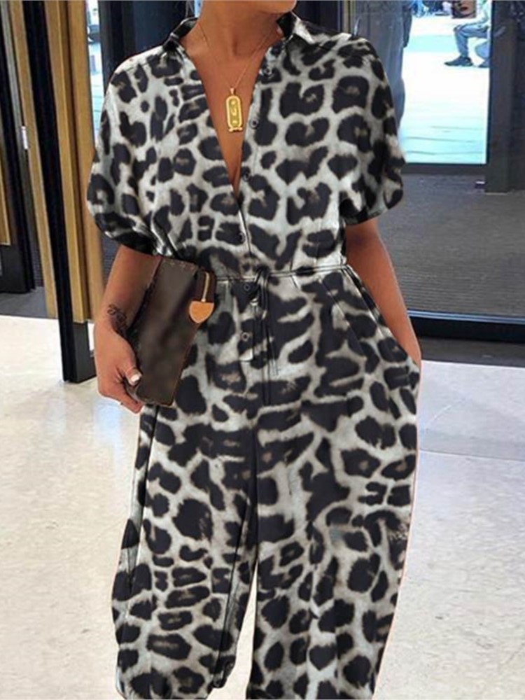 بدلة قفز صيفية عصرية برقبة على - مراجعة Women'S Fashion Overalls وسعره
