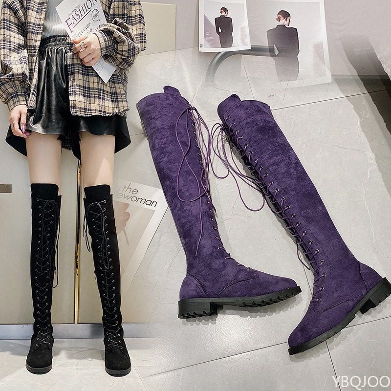 أحذية نسائية أنيقة وبسيطة لخري - مراجعة Women'S Fashion Knee High Boots وسعره