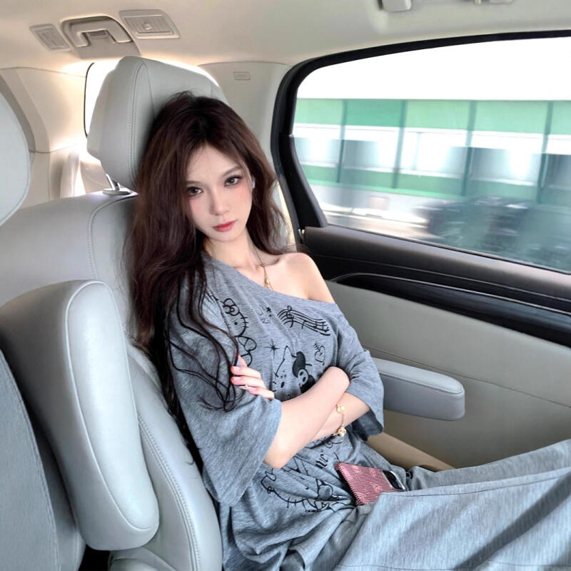 بلوزة واقية من الشمس بتصميم ها - مراجعة Off Shoulder Top وسعره