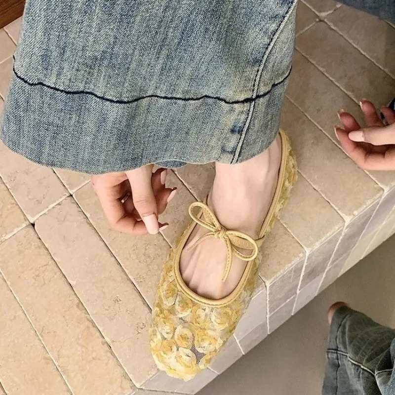 أحذية ماري جين شبكية جديدة بتص - مراجعة Women'S Fashion Spring Summer 2026 وسعره