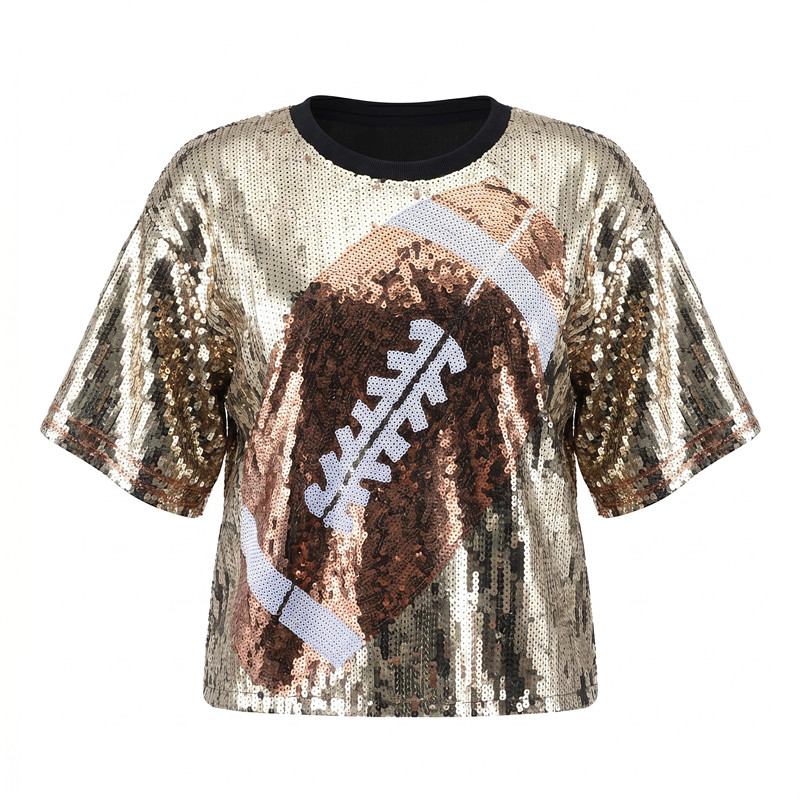تي شيرت نسائي جديد للصيف بتصمي - مراجعة Women'S Fashion Rugby Shirt وسعره