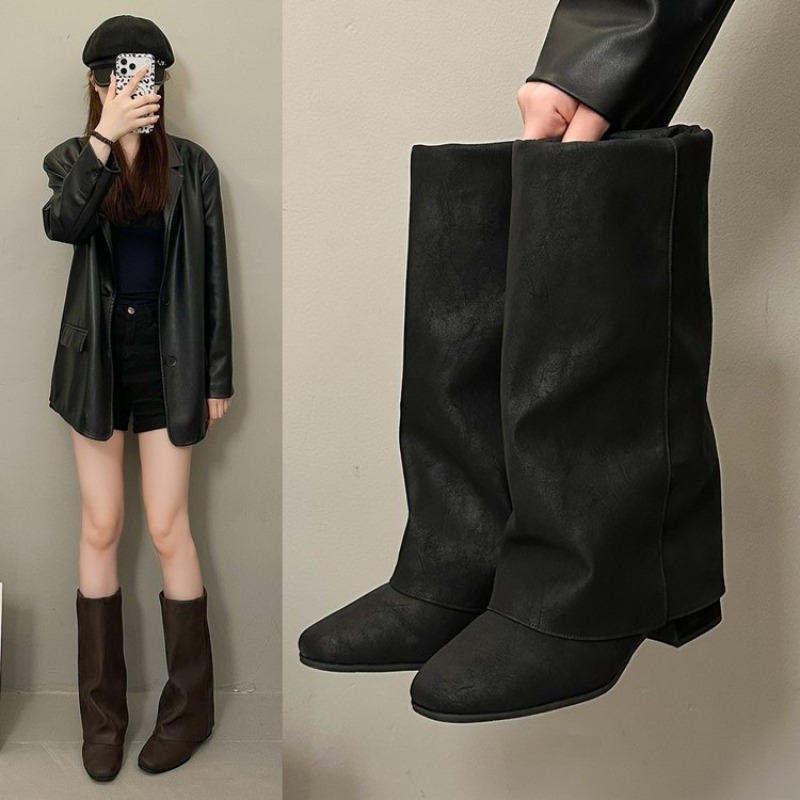 أحذية نسائية عصرية جديدة لعام  - مراجعة Women'S Fashion Knee High Boots وسعره