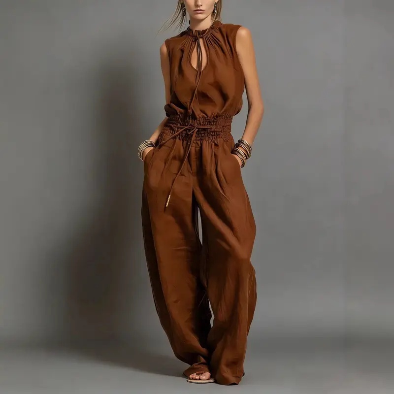بدلات نسائية صيفية بدون أكمام  - مراجعة Women'S Fashion Overalls وسعره