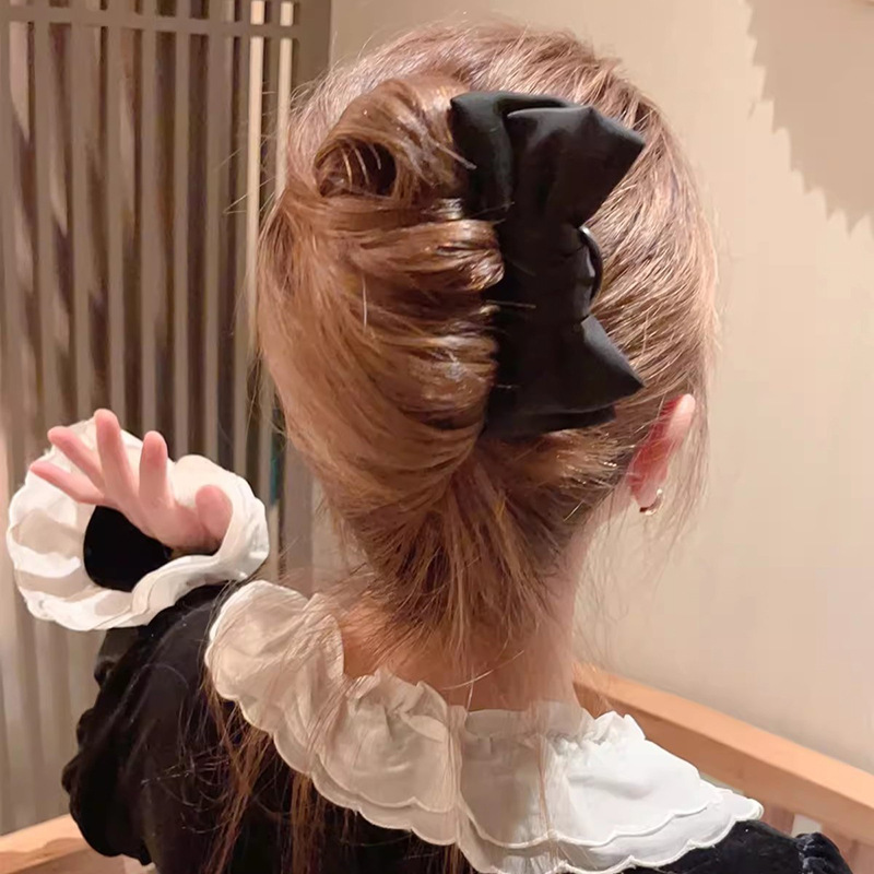 شيك الكورية نمط القوس U-شكل مش - مراجعة Women Fashion Hair Style وسعره