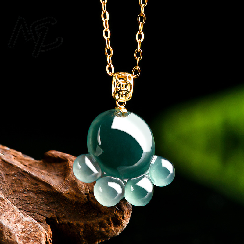 قلادة بتعليقة مخلب القط من الي - مراجعة Women Fashion Necklace وسعره