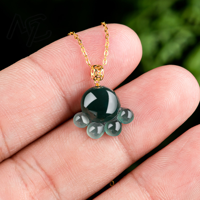 قلادة بتعليقة مخلب القط من الي - مراجعة Women Fashion Necklace وسعره