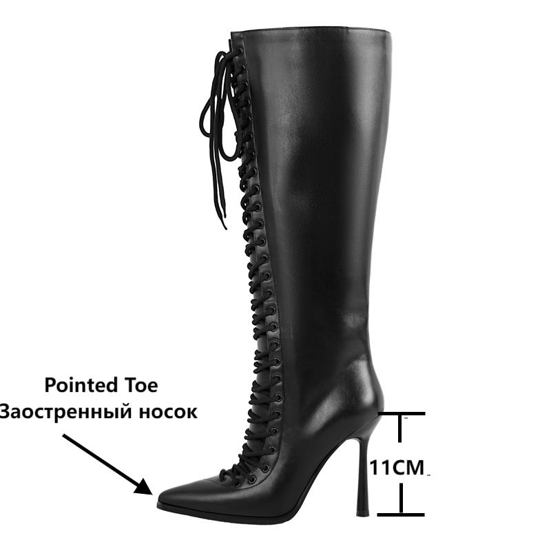 Onlymaker أشار تو الدانتيل يصل - مراجعة Women'S Fashion Knee High Boots وسعره