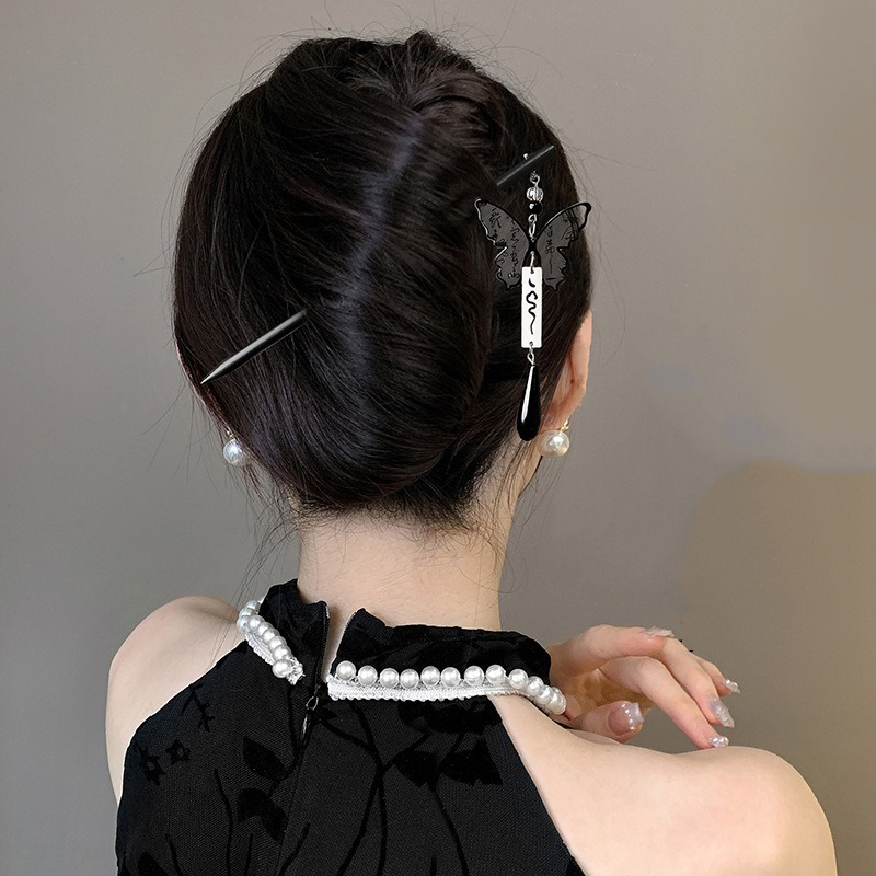 1 قطعة طلاء حبر النمط الصيني ا - مراجعة Women Fashion Hair Style وسعره