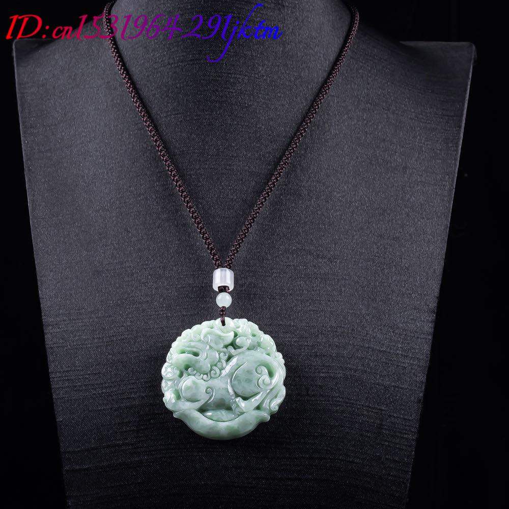 قلادة بيكسيو من اليشم الطبيعي  - مراجعة Women Fashion Necklace وسعره