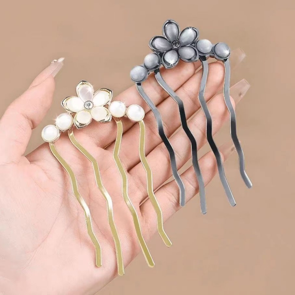 1/3 قطعة أنيقة الأزهار MetalPe - مراجعة Women Fashion Hair Style وسعره