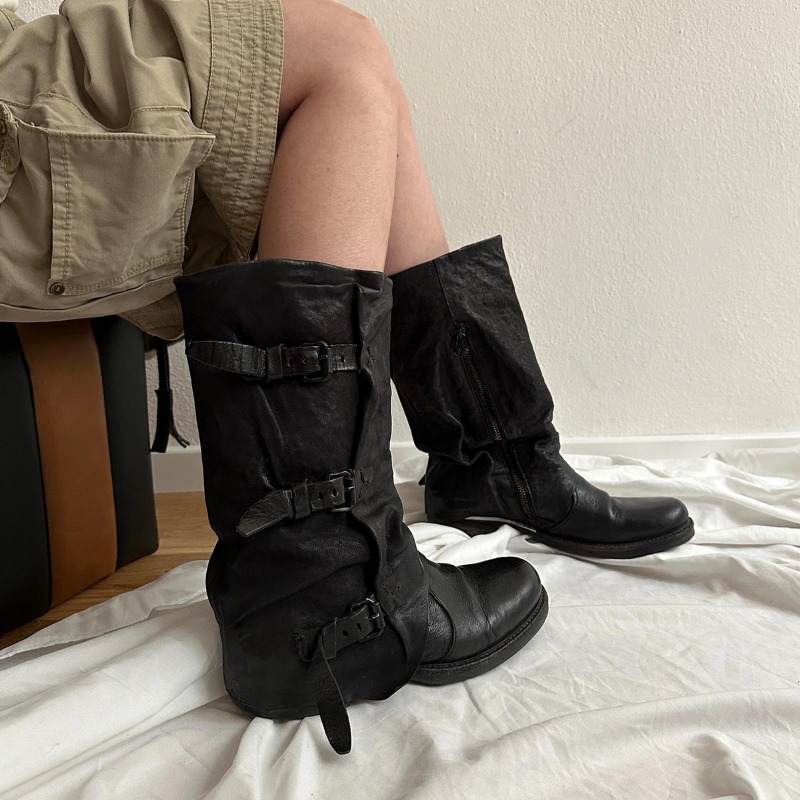 أحذية نسائية كلاسيكية فاخرة من - مراجعة Women'S Fashion Knee High Boots وسعره